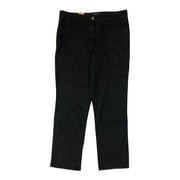 Woolrich Men's Straight Fit Stretch Fabric 5 Pocket Utility Pant (Caviar, 32x32)